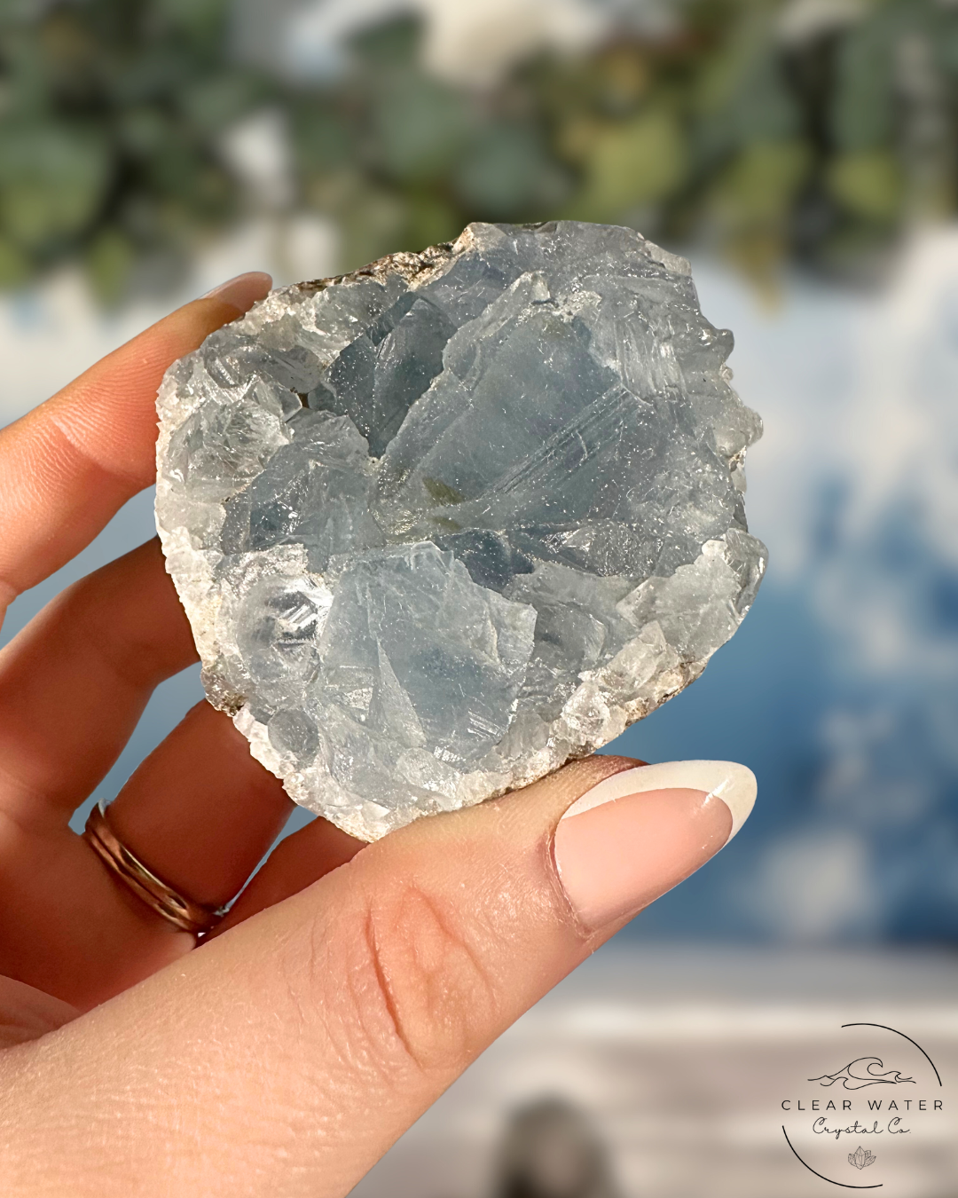 Celestite Clusters: Whispers of the Heavens