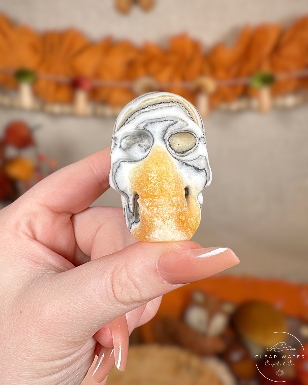 Mexican Onyx Skull- The Hearthguard