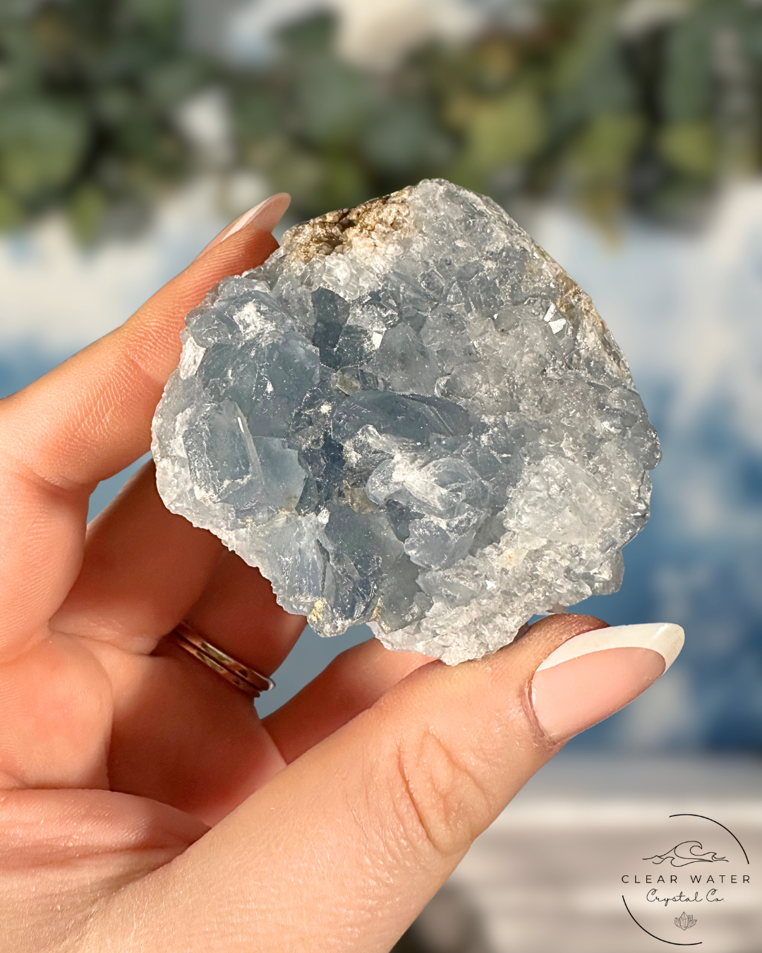 Celestite Clusters: Whispers of the Heavens