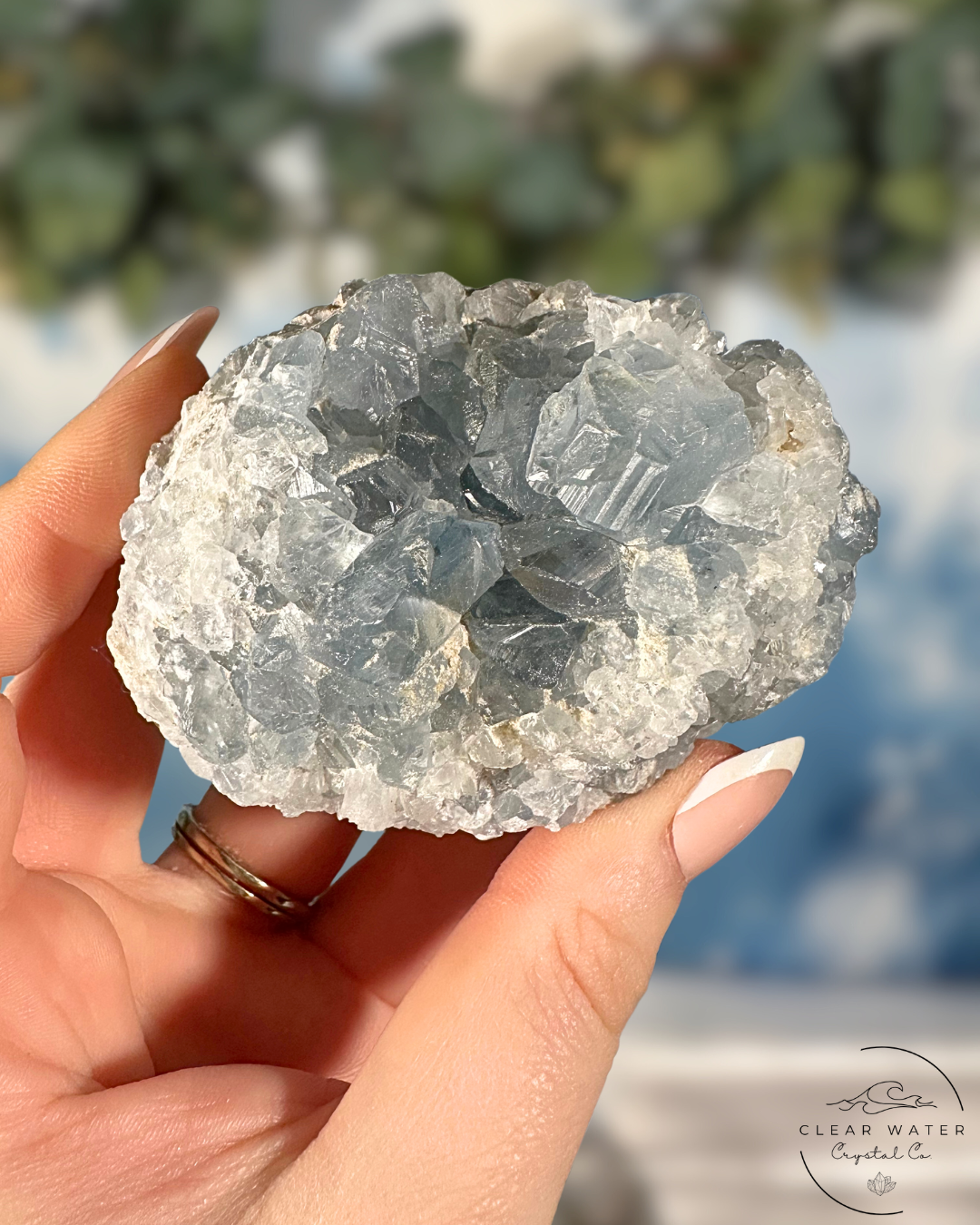 Celestite Clusters: Whispers of the Heavens