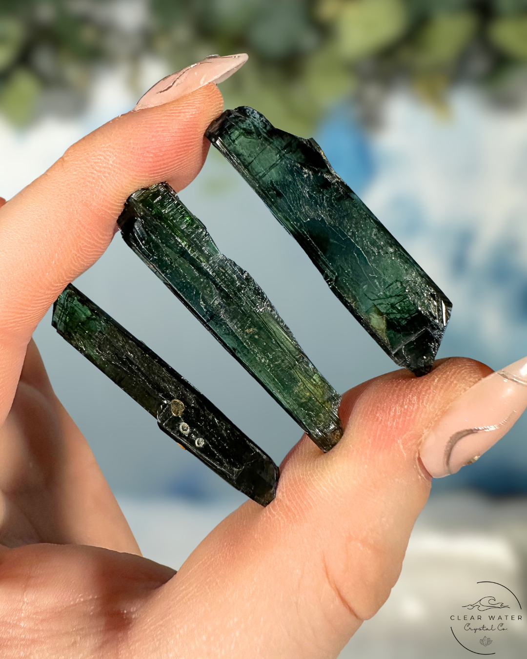 Vivianite Blades: Emerald Depths