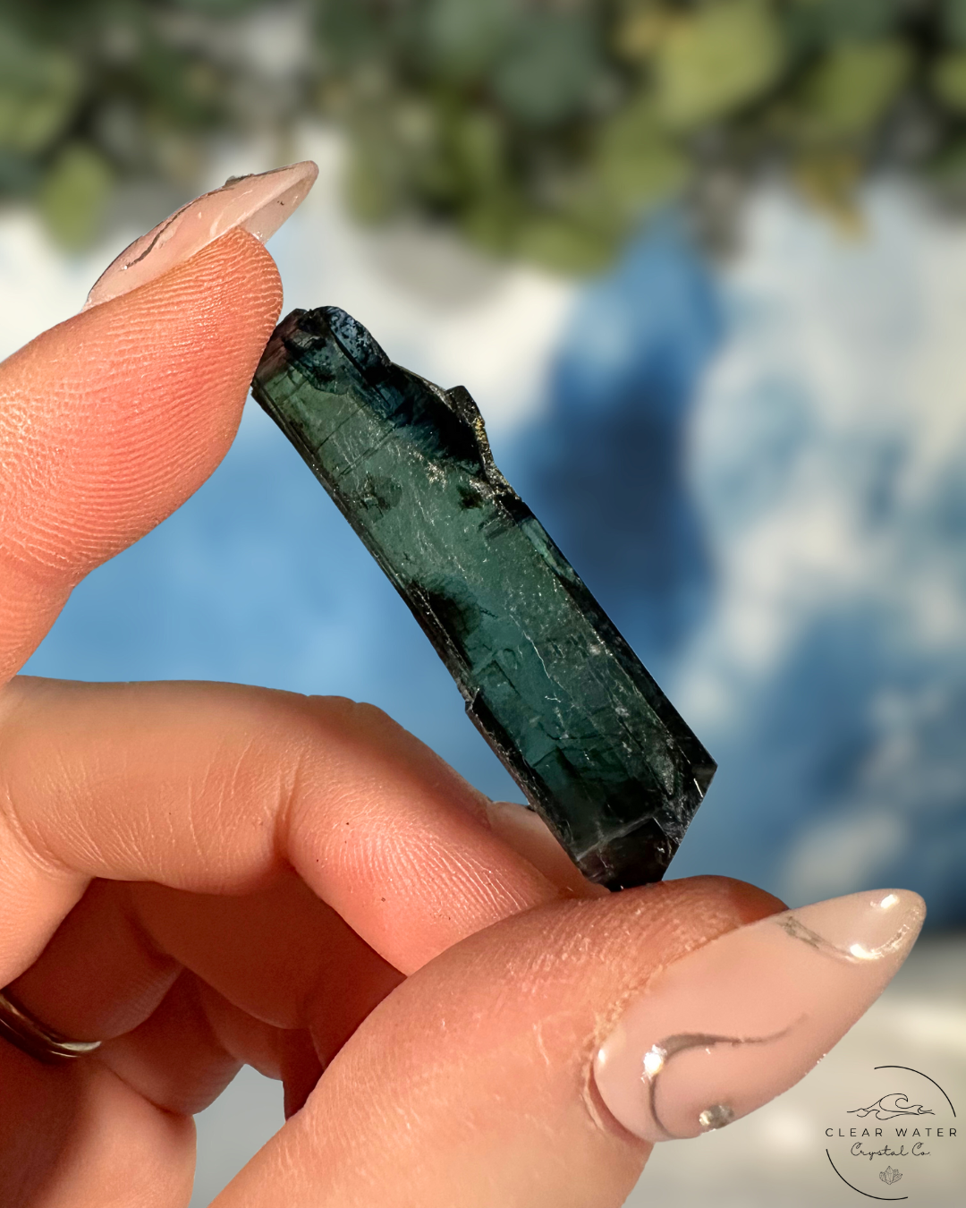 Vivianite Blades: Emerald Depths