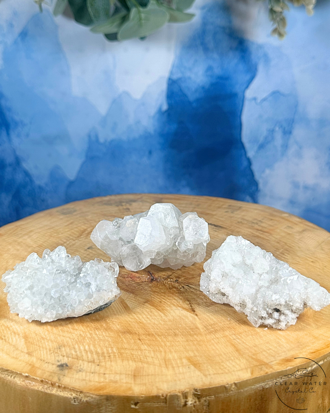 Apophyllite Clusters - High Vibration & Inner Vision