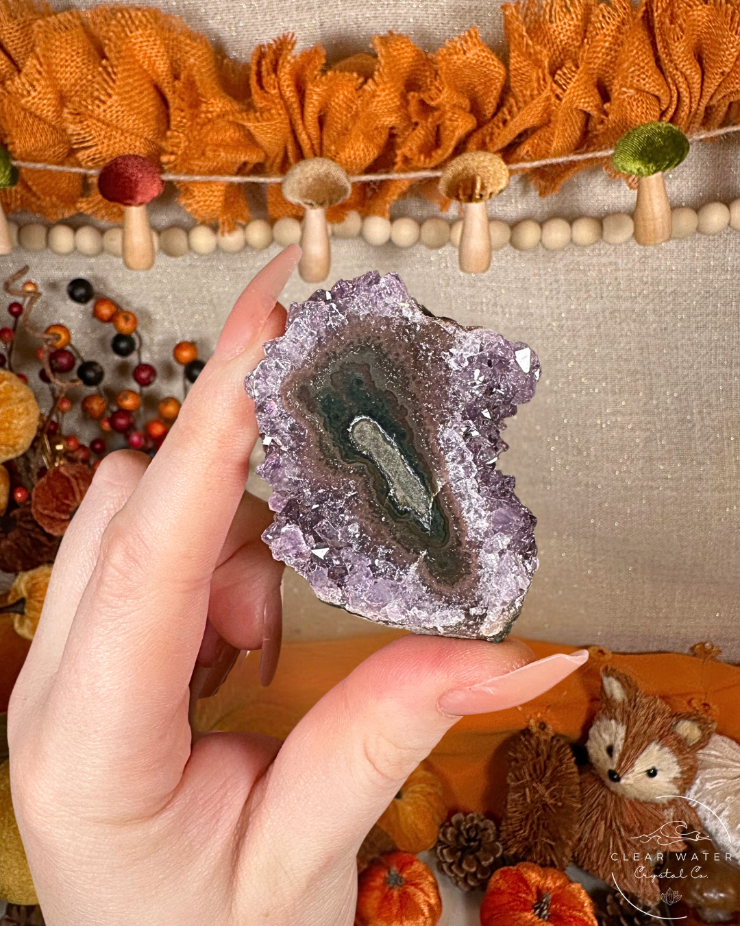 Amethyst Stalactite- Uruguay