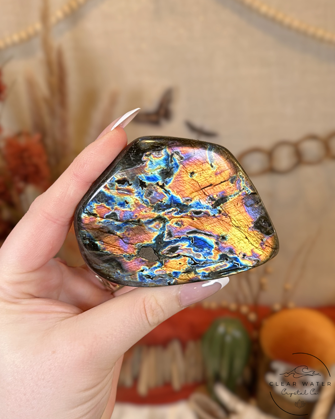 High Flash Labradorite Freeforms- Madagascar