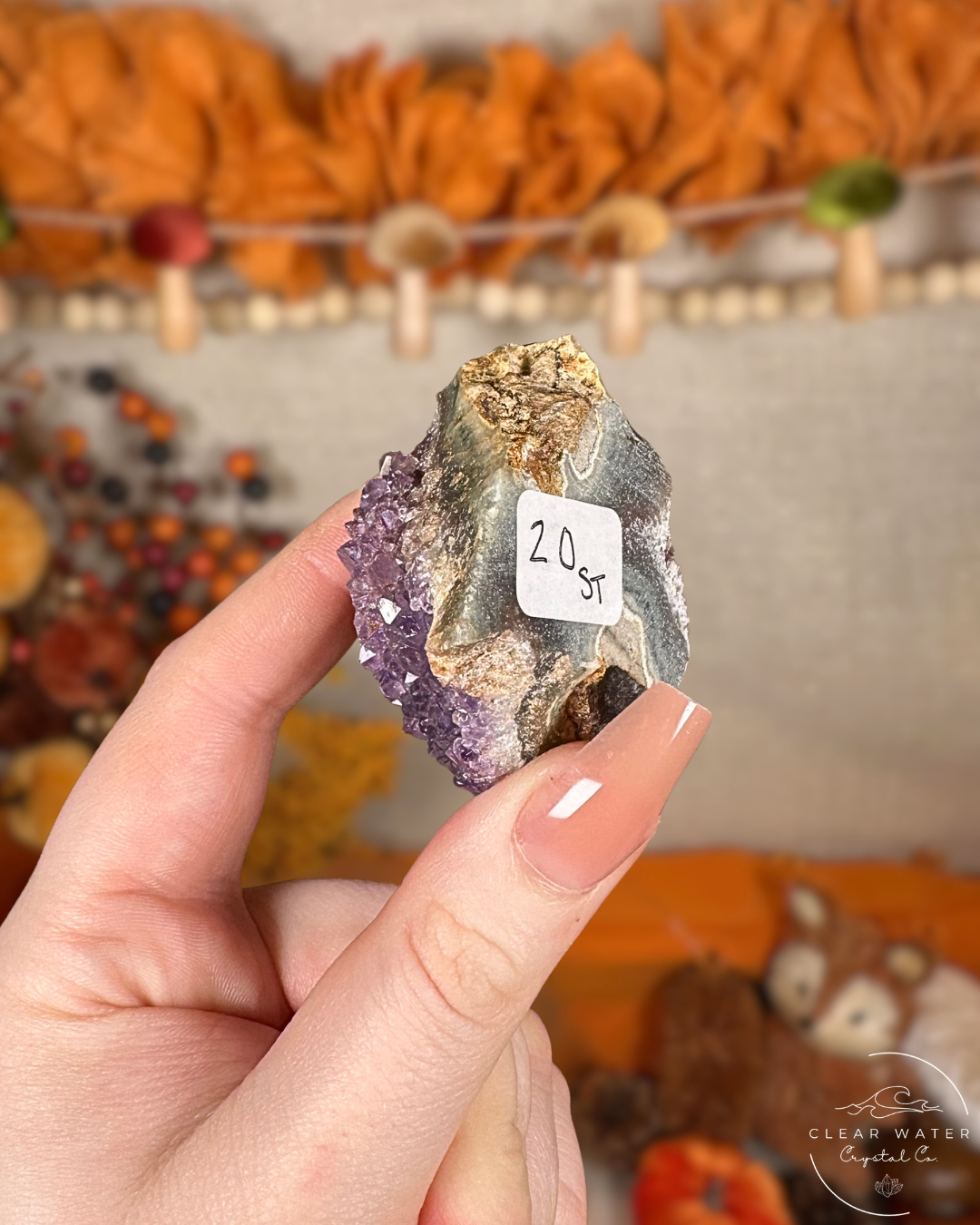 Amethyst Stalactite- Uruguay