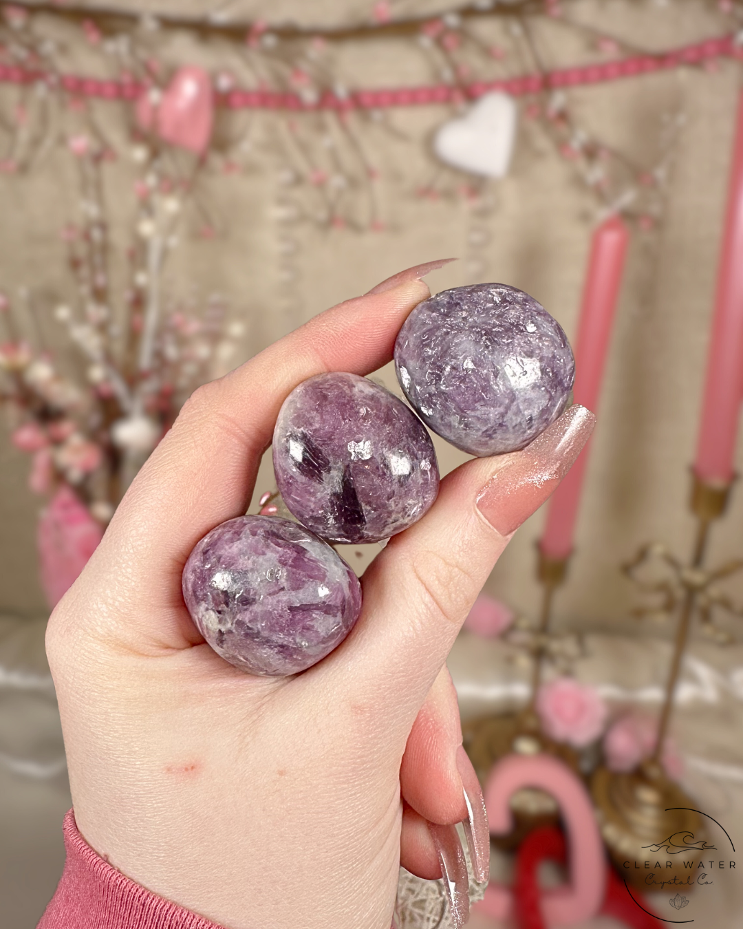Lepidolite & Mica Tumbles
