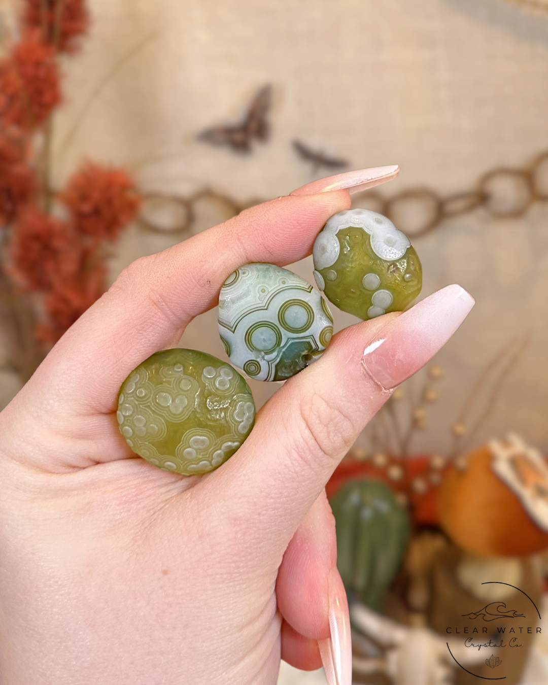 Gobi Agate Tumble- Monoglia