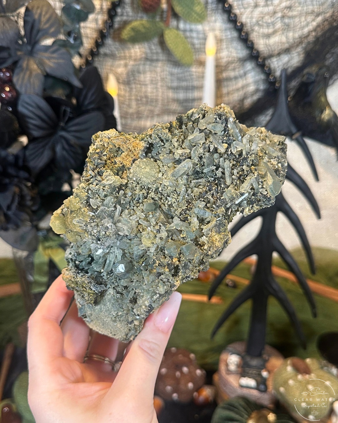 Raw Prehnite Statement Specimen | China