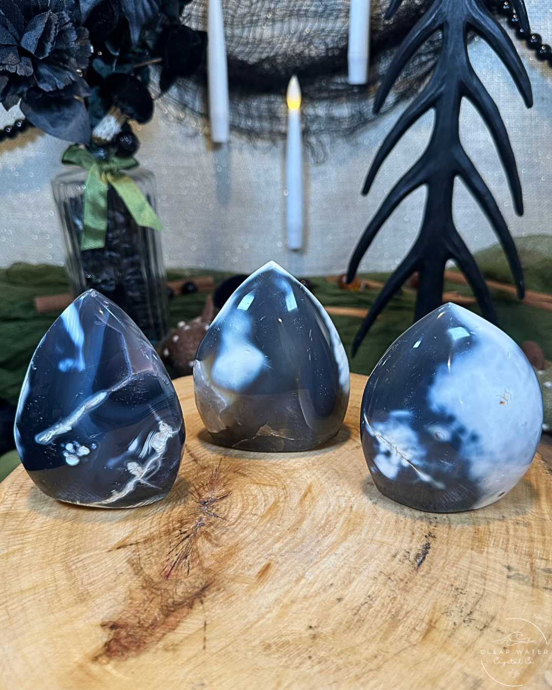 Orca Agate Freeforms – Madagascar (Imperfect)