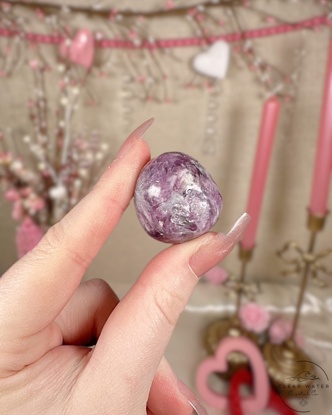 Lepidolite & Mica Tumbles