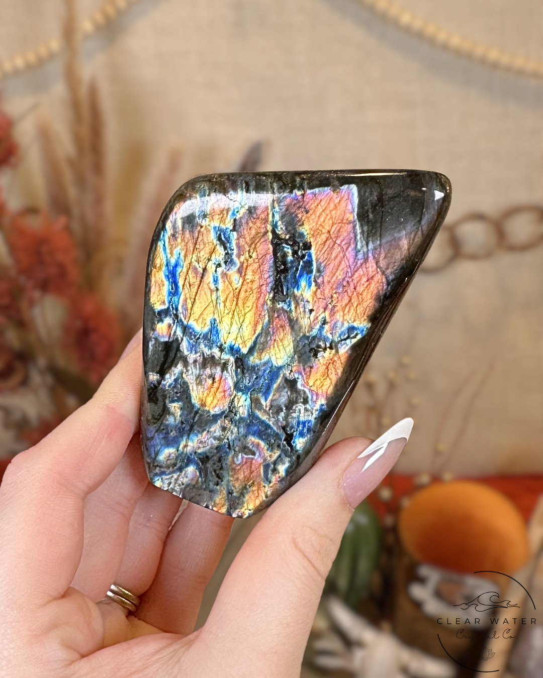 High Flash Labradorite Freeforms- Madagascar
