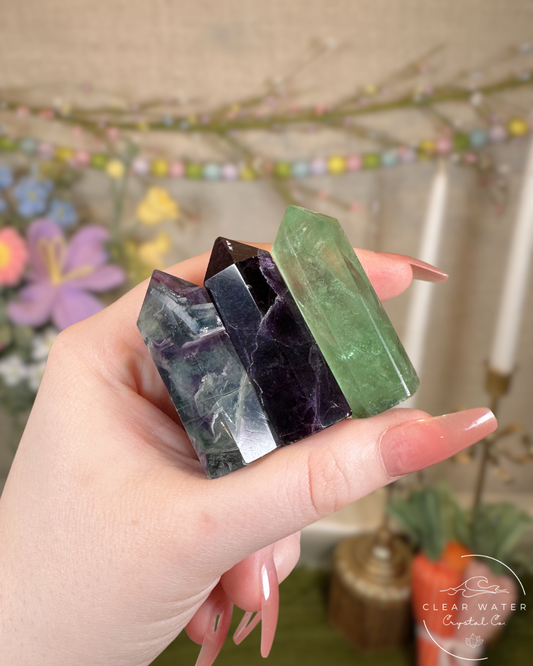 Rainbow Fluorite Towers – Mexico