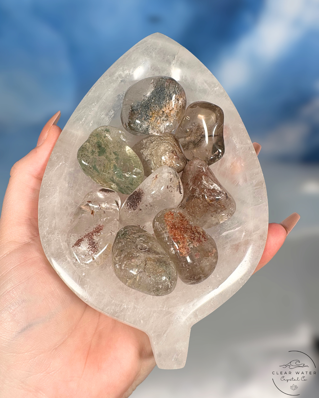 Brazilian Garden Quartz Tumbles