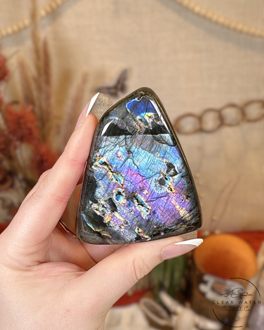 High Flash Labradorite Freeforms- Madagascar