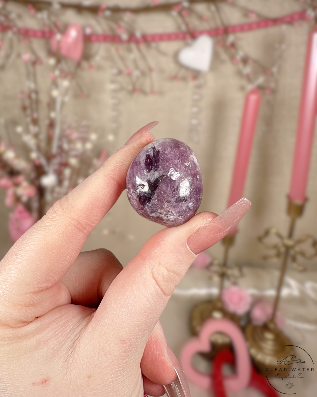 Lepidolite & Mica Tumbles