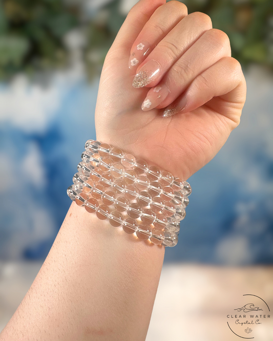 Clear Quartz Bracelet: Impeccable Clarity & Amplified Energy