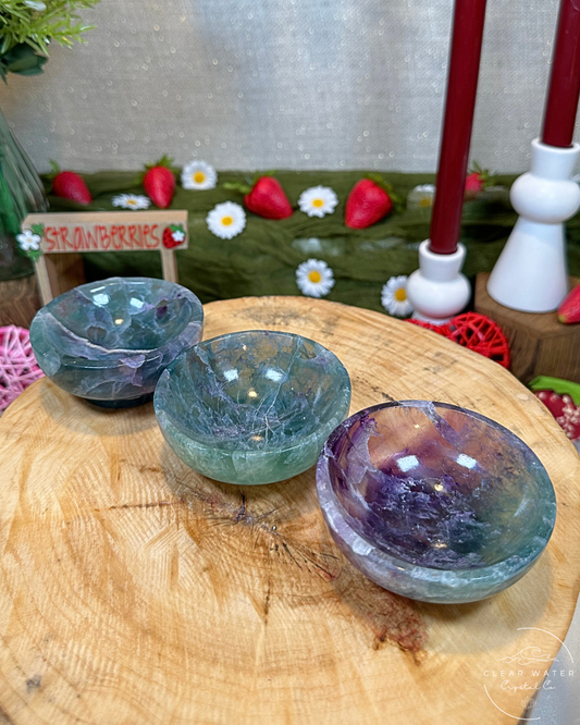 Rainbow Fluorite Bowl