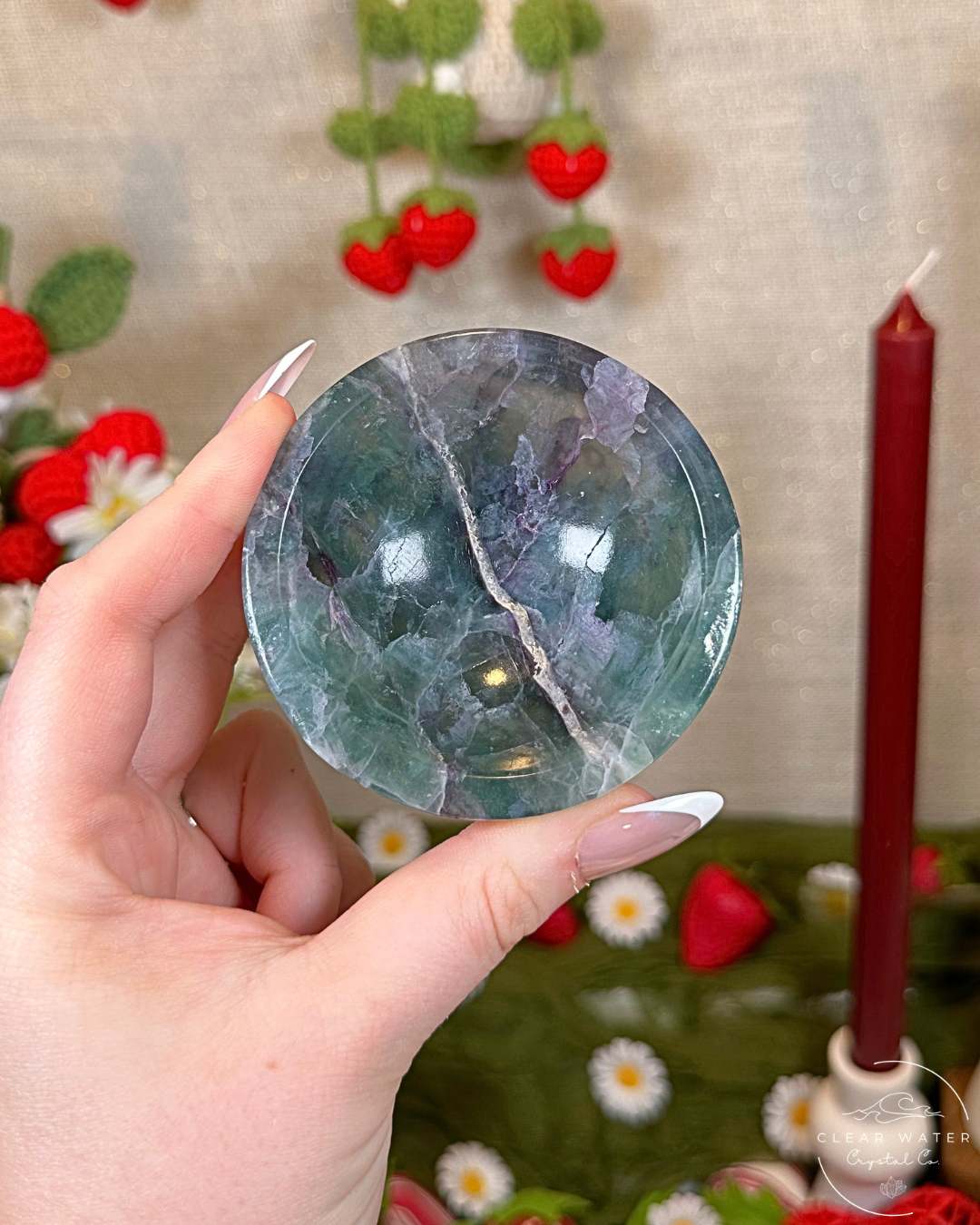 Rainbow Fluorite Bowl