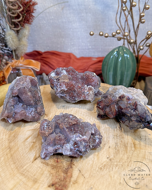 Phantom Blood Quartz specimen- Morocco