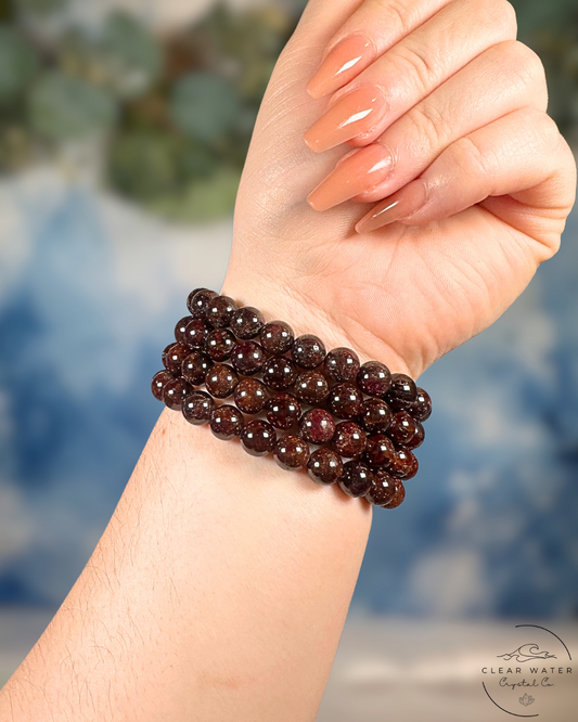 Garnet Bracelet - Ignite Your Passion and Vitality