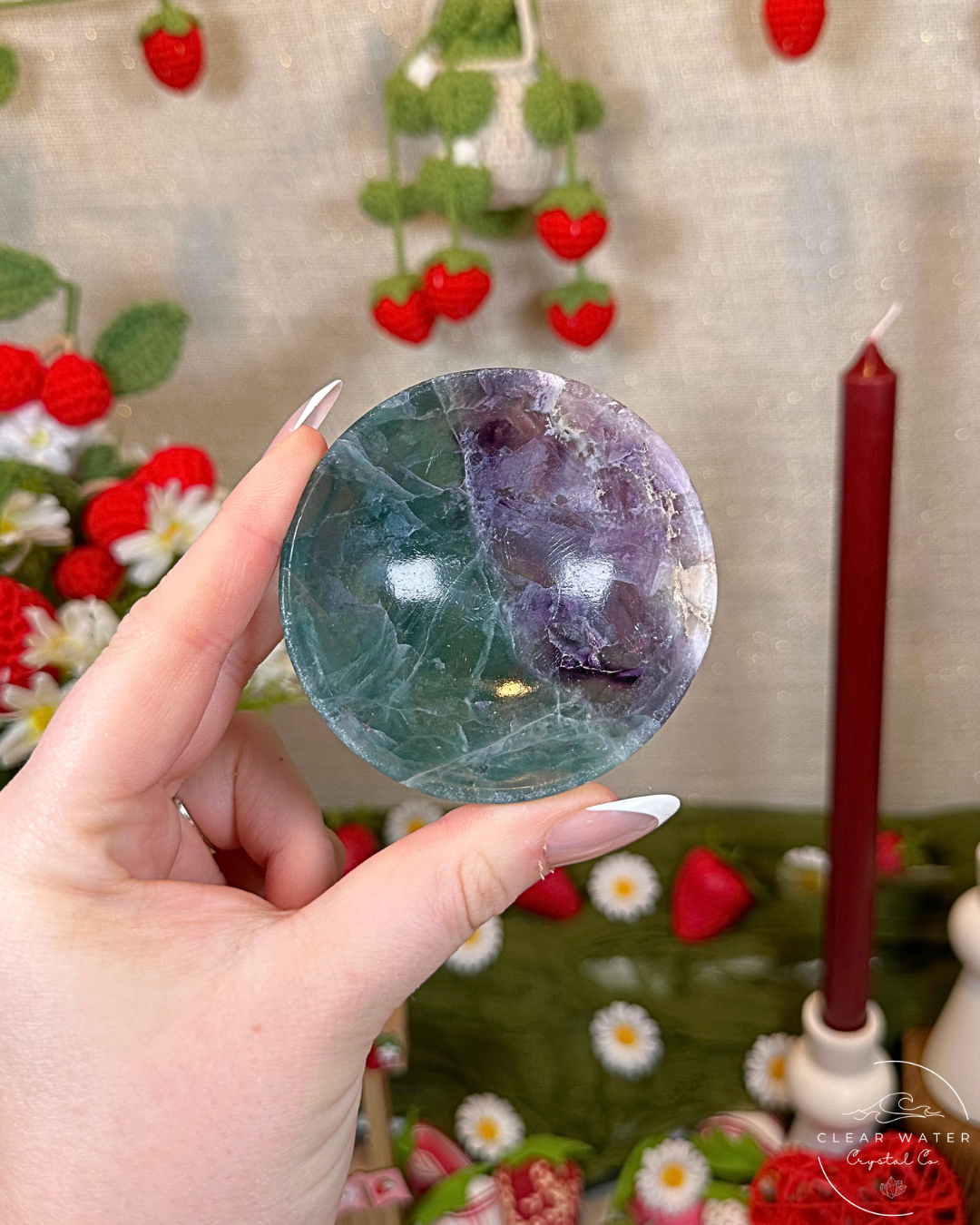 Rainbow Fluorite Bowl