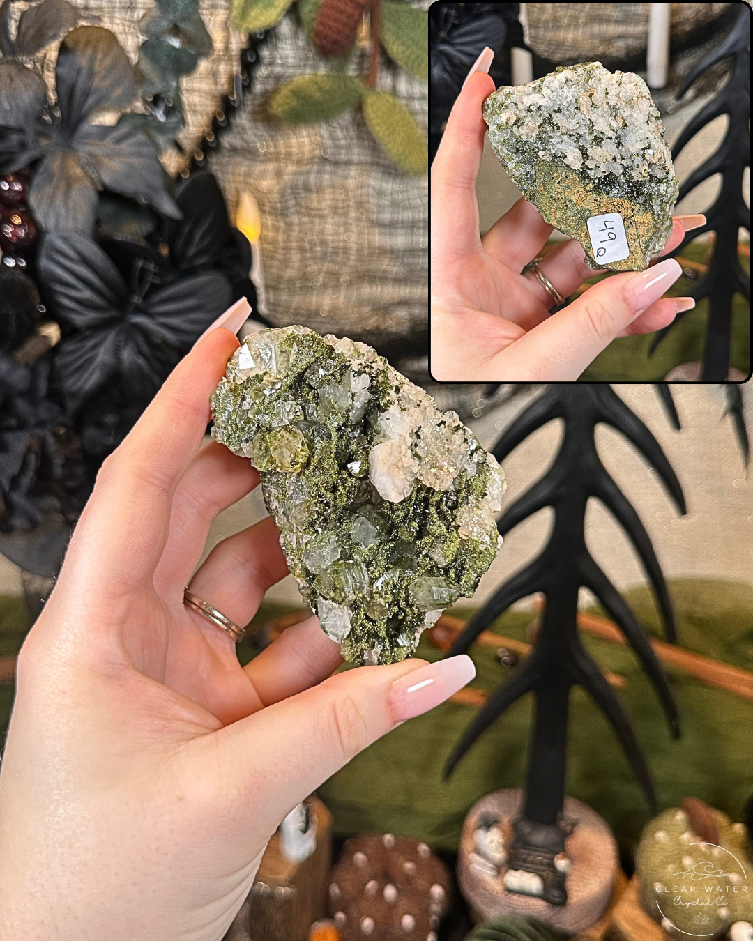 Forest Quartz (Epidote & Quartz Specimen) | Turkey