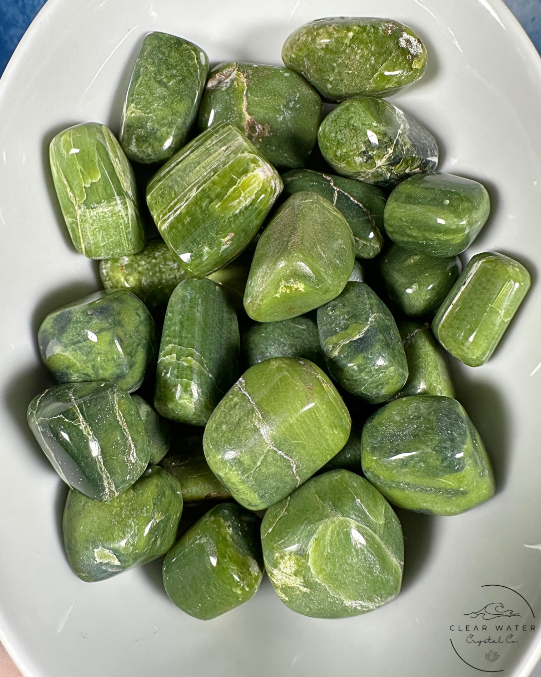 Green Tremolite Tumble - Heartfelt Serenity & Gentle Renewal