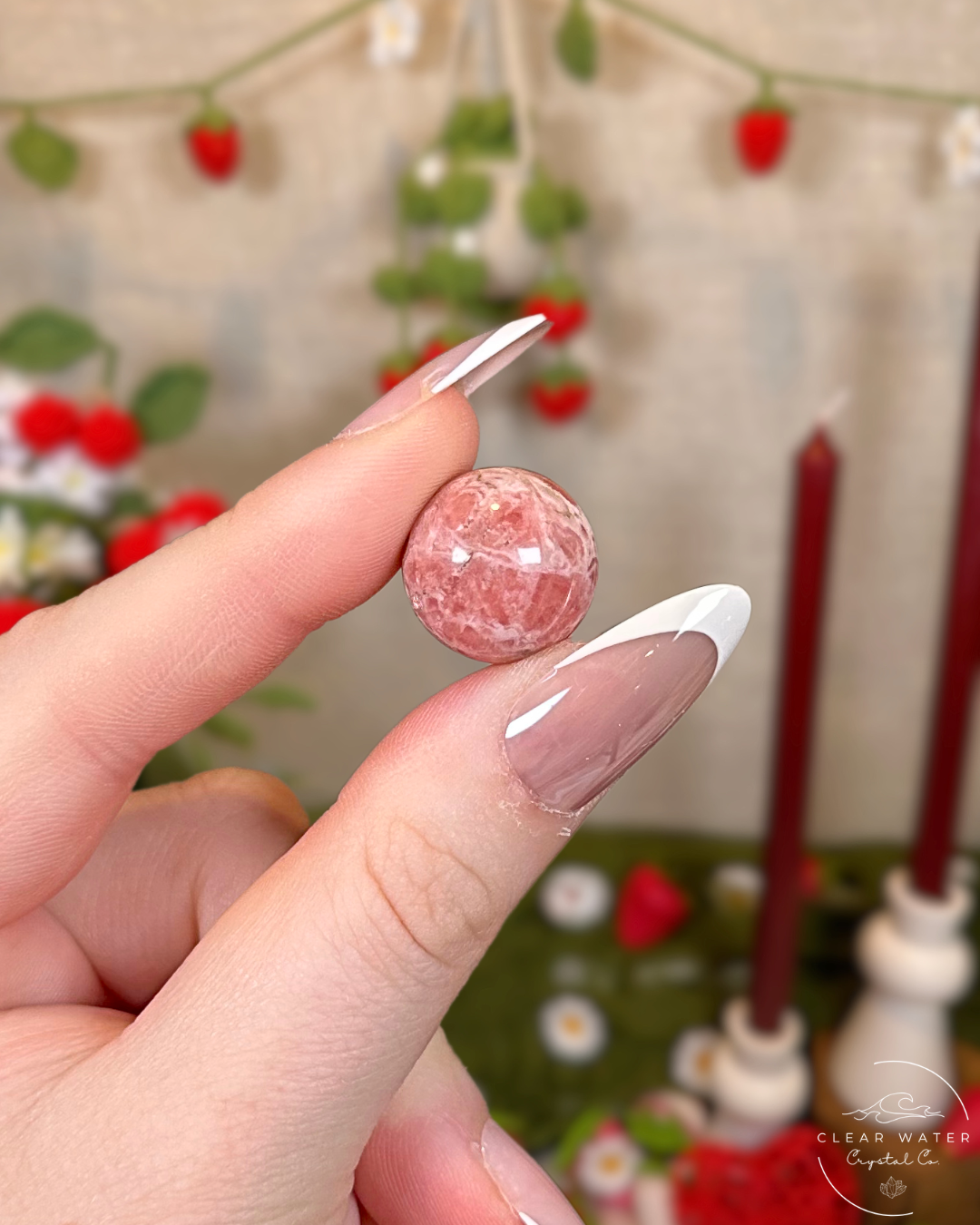 Rhodochrosite Mini Spheres | Argentina