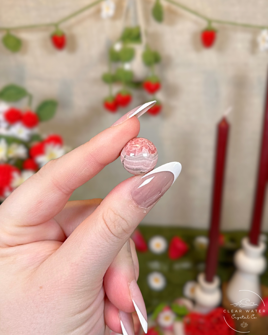 Rhodochrosite Mini Spheres | Argentina
