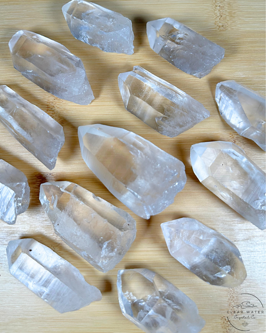 Lemurian Quartz Points