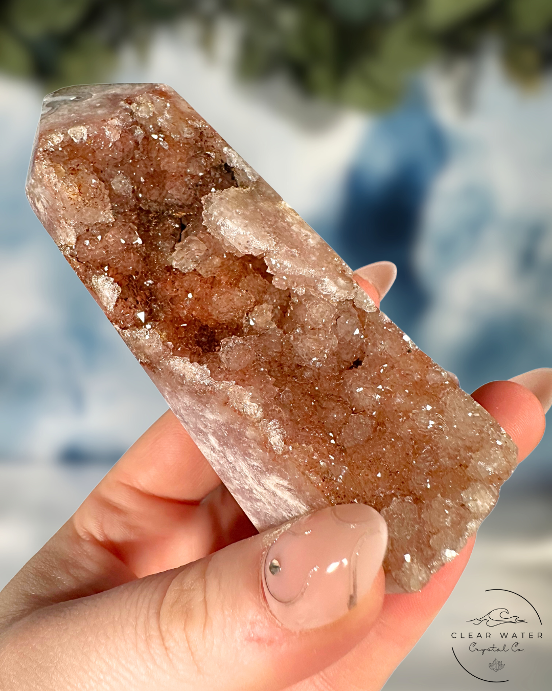 Brazilian Pink Amethyst Towers