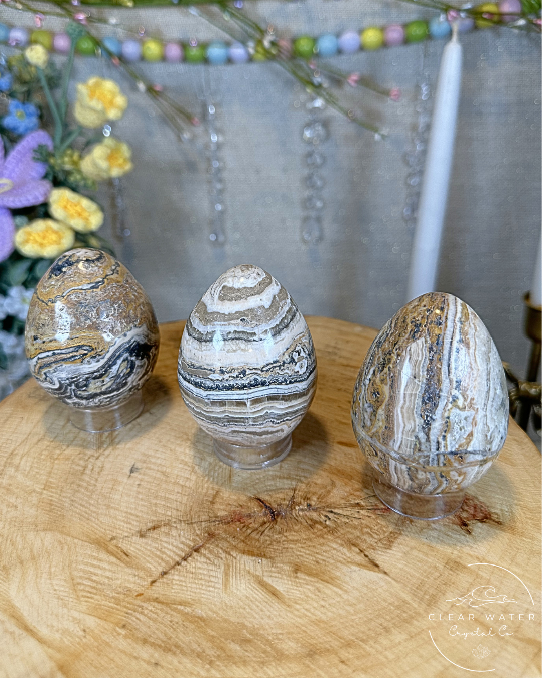 Bumble Bee Calcite Eggs – Pakistan