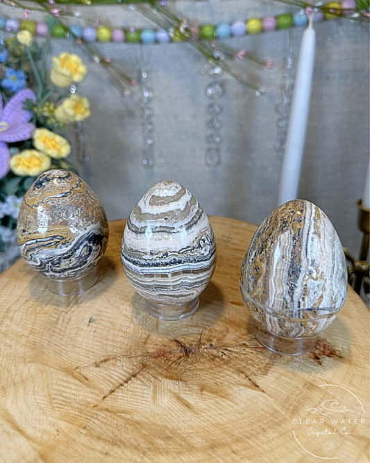 Bumble Bee Calcite Eggs – Pakistan