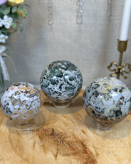 Cosmic Jasper Spheres – China