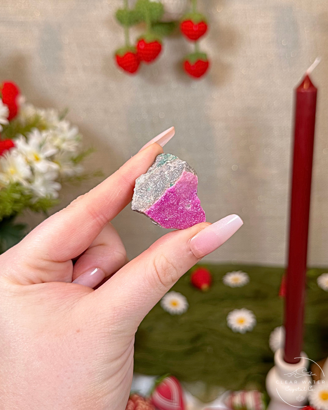 Gem Cobalto Calcite Specimen | Congo