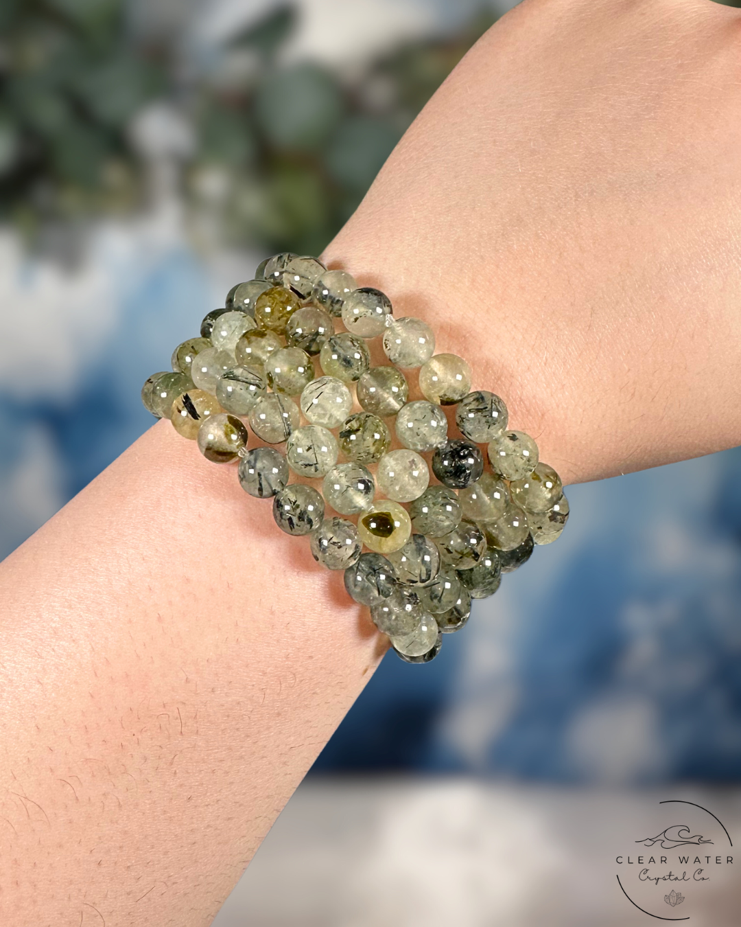 Prehnite Bracelet: Gentle Love & Healing Flow
