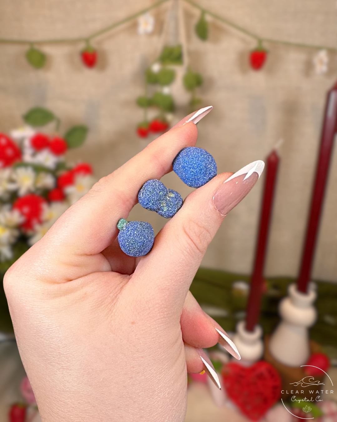 Azurite “Blueberries” | Natural Azurite Nodules