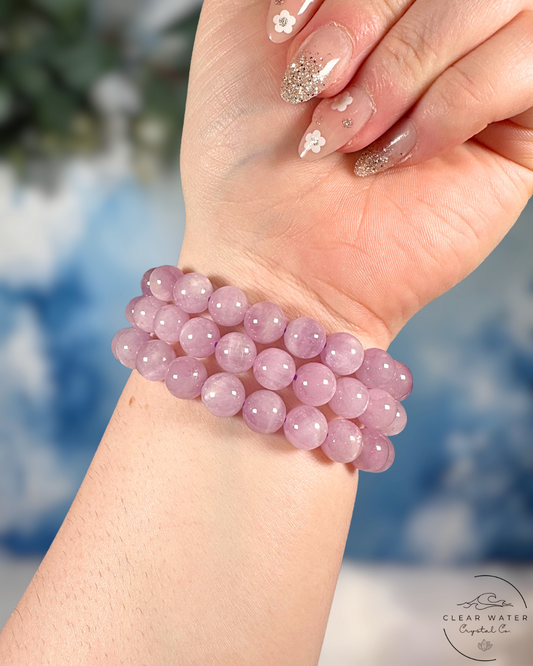 Kunzite Bracelet - Divine Love & Emotional Healing