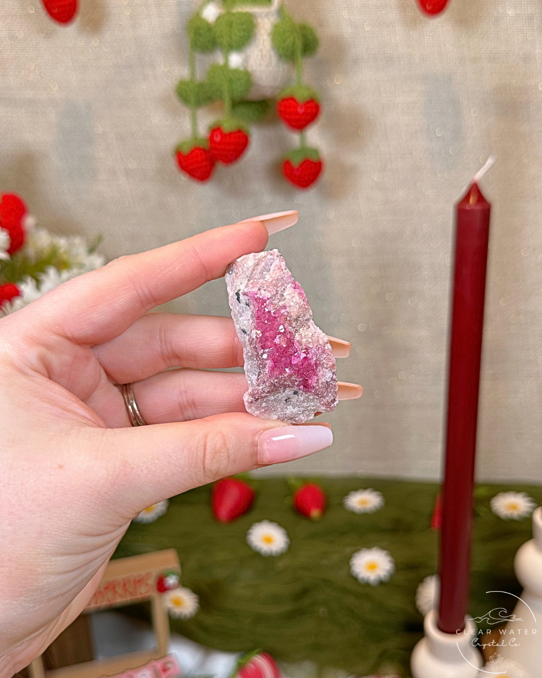 Gem Cobalto Calcite Specimen | Congo