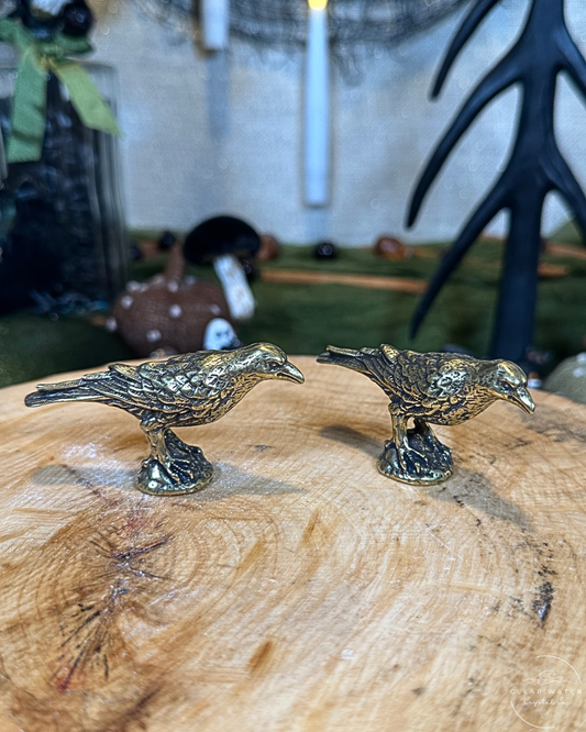 Standing Crow Brass Buddy
