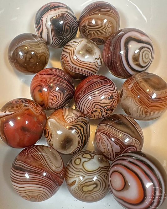 Mini Sardonyx Spheres
