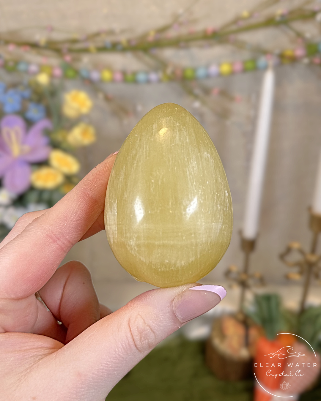 Lemon Calcite Eggs – Pakistan