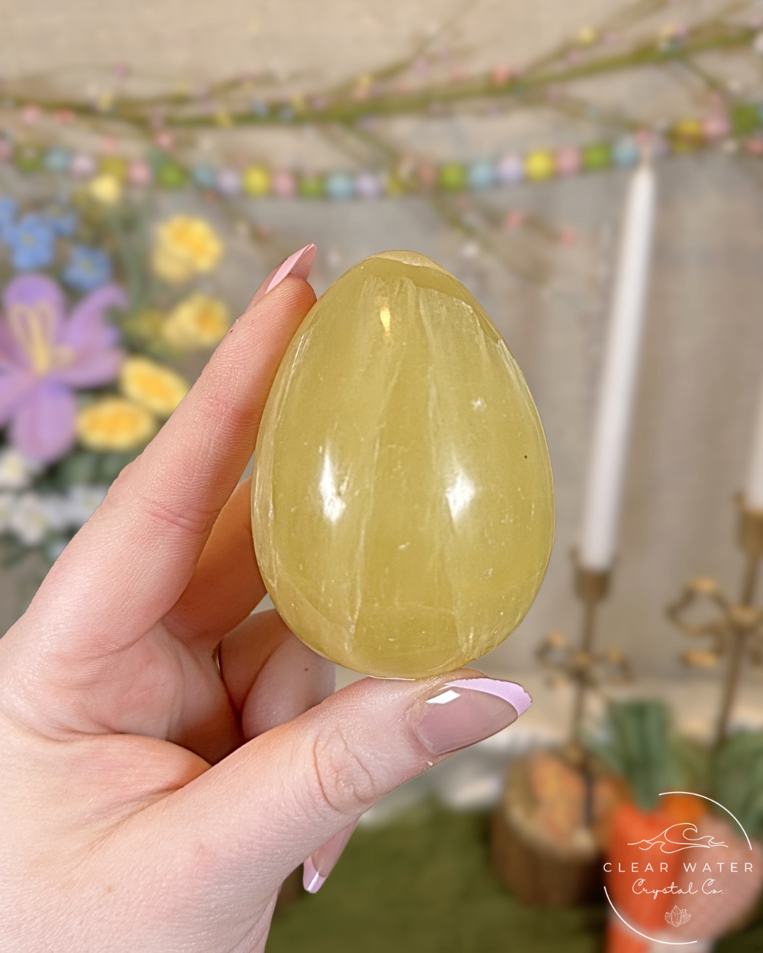 Lemon Calcite Eggs – Pakistan