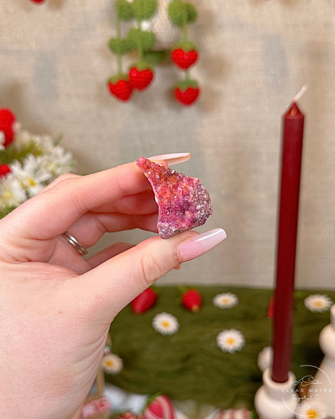 Gem Cobalto Calcite Specimen | Congo