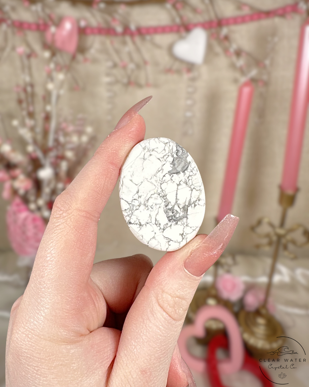 Howlite Worry Stones