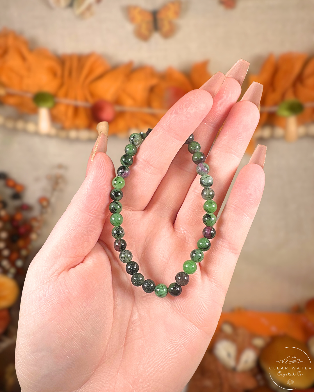 Ruby Zoisite Bracelet