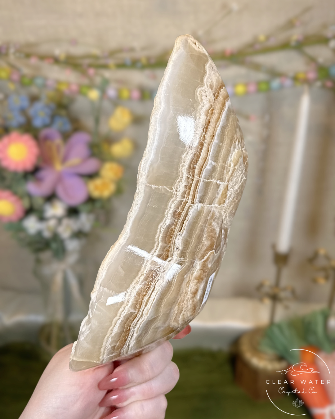 Large Amber Onyx Bowl – Mexico