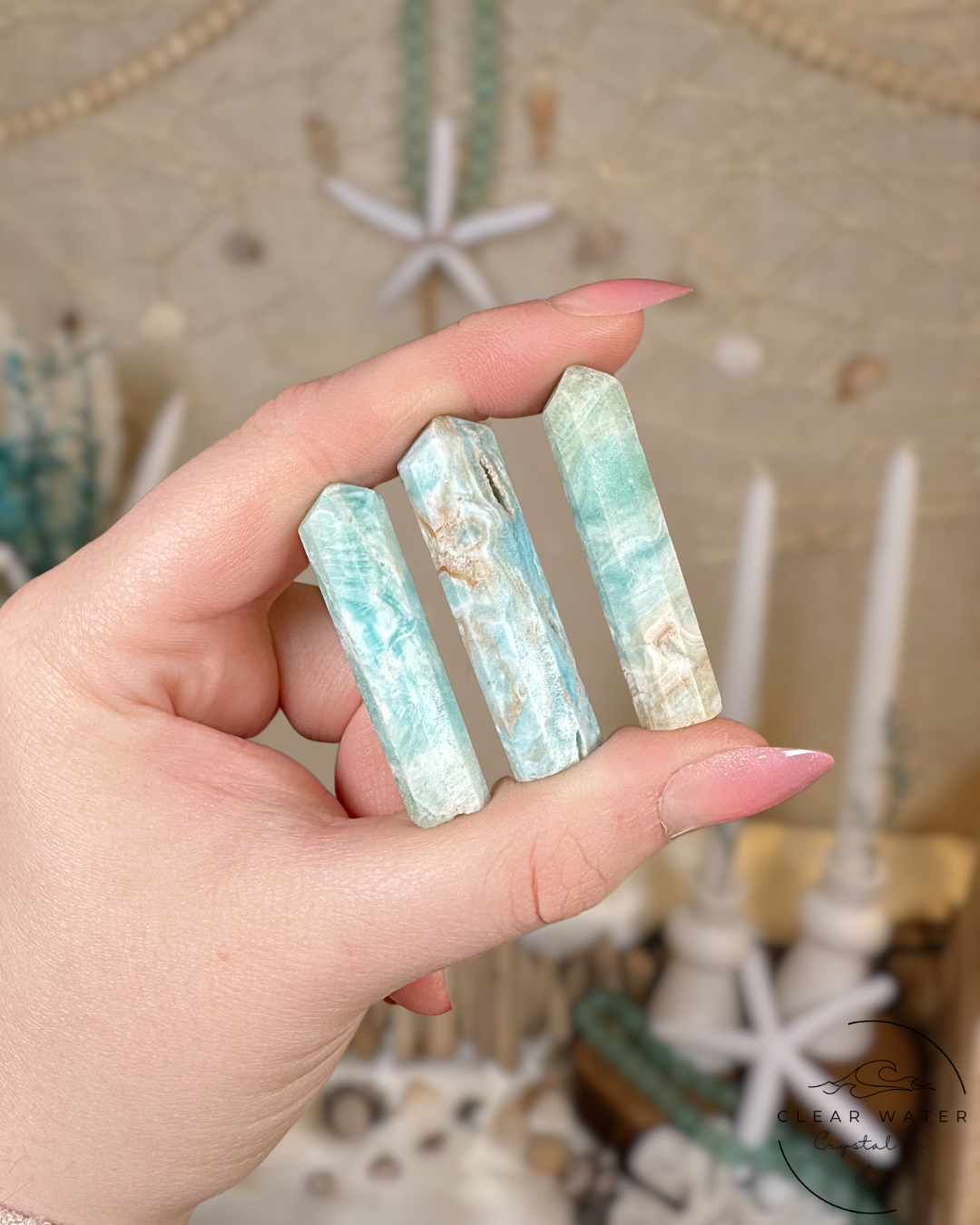 Blue Aragonite Towers – Pakistan
