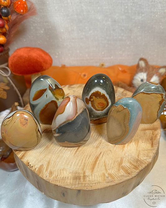 Polychrome Jasper Freeform- Earthfire Guardian